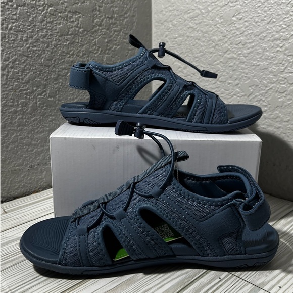 Hike Footwear Shoes - HF Baresandals I Ergonomic Lightweight Barefoot Sandals blue women’s size 6